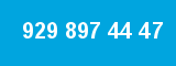 929 897 44 47 929 897 44 47